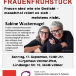 Von Frauen für Frauen – Frauenfrühstück am Sonntag, 17. September 2023
