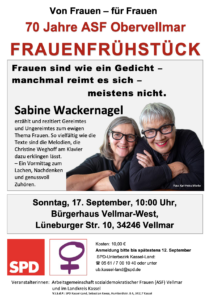Read more about the article Von Frauen für Frauen – Frauenfrühstück am Sonntag, 17. September 2023
