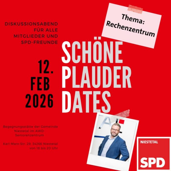 Du betrachtest gerade Schöne Plauder Dates – Diskussionsabend für alle Mitglieder*innen und SPD-Freunde
